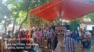 AMEK / MAT SANI TERPILIH SEBAGAI KETUA RW 05 KP.CISAUK GIRANG KEL.CISAUK KEC.CISAUK – TANGERANG.